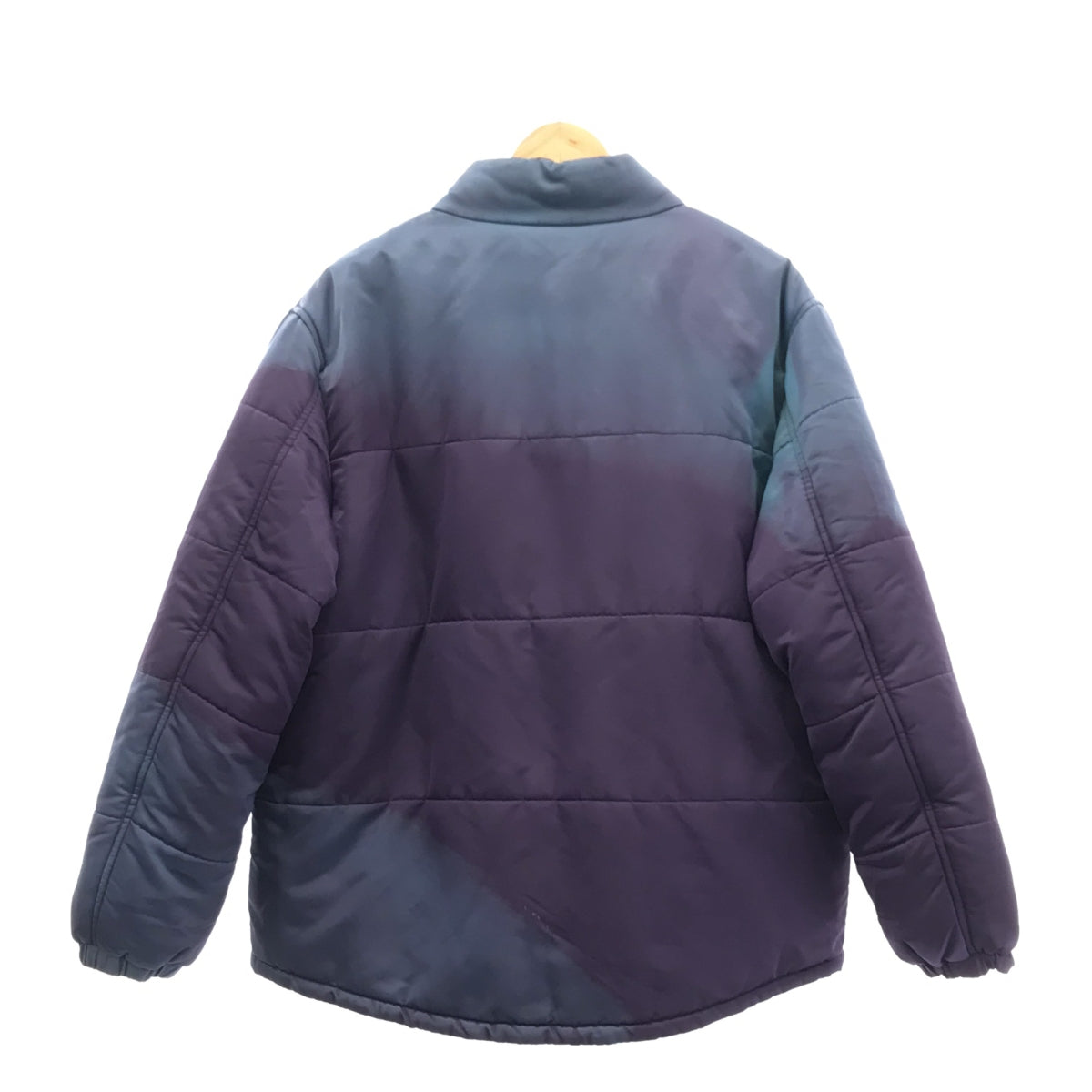 【美品】  NOMA ｔ.d / ノーマティーディ | HAND DYED PUFFER JACKET / ハンド ダイ パファー ジャケット / 総裏地 | 3 | パープル/ネイビー系 | メンズ