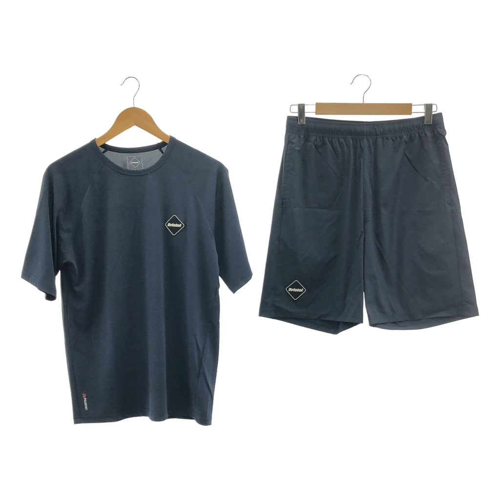 FCRB / エフシーレアルブリストル | POLARTEC TRAINING S/S TOP & SHORTS / セットアップ ポーラテック Tシャツ ＆ ドローストリング パンツ | S | メンズ