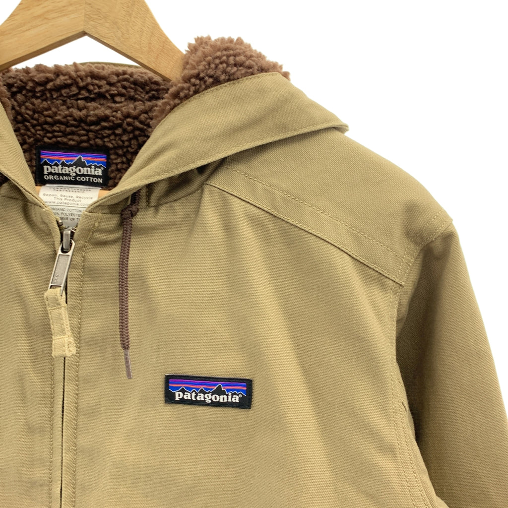Patagonia / パタゴニア | ラインドキャンバス ボア フーディジャケット | XS | メンズ