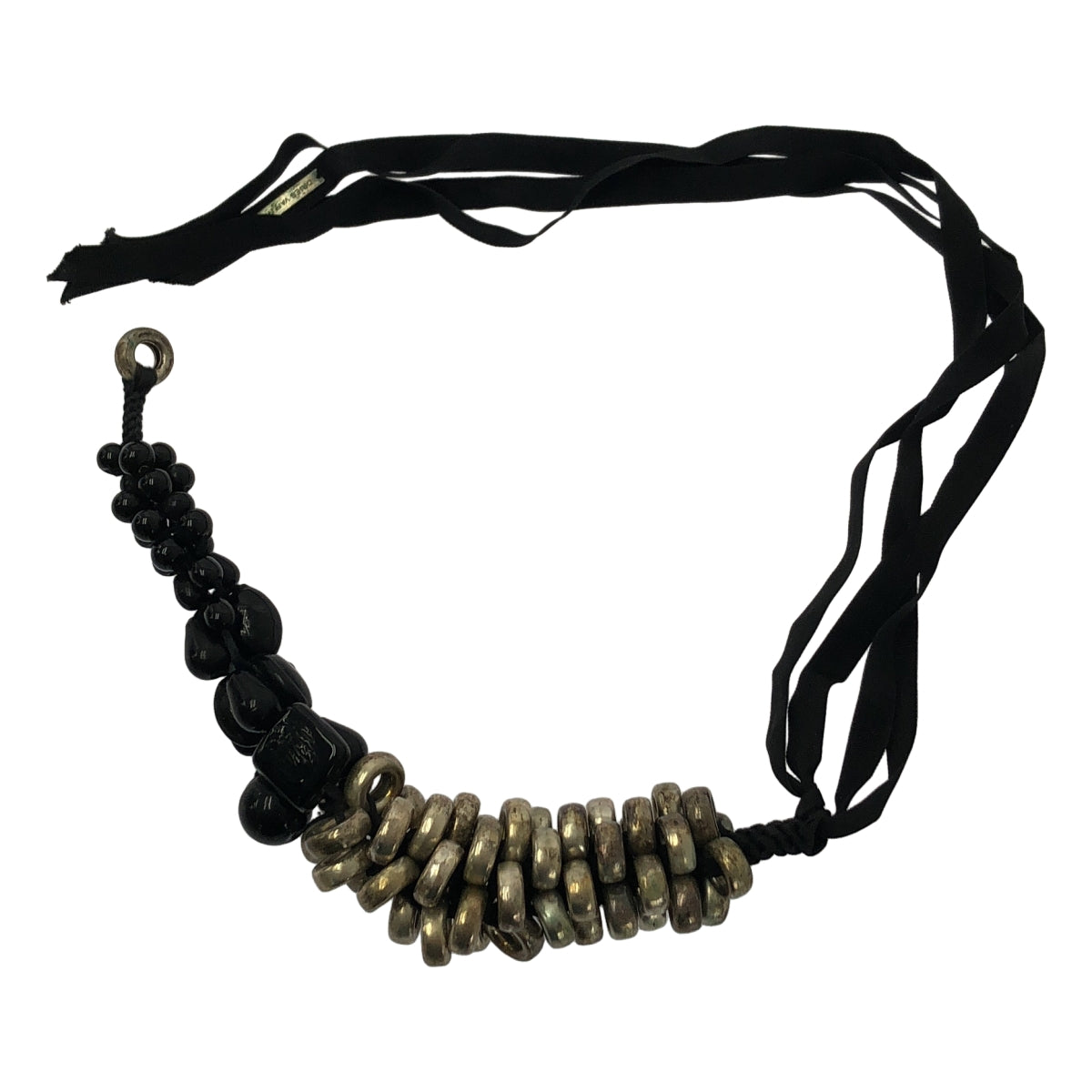 DRIES VAN NOTEN / 드리스 반 노텐 | 리본 비쥬 목걸이 |