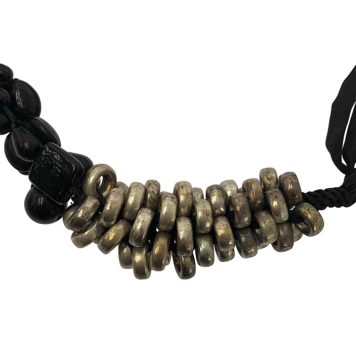 DRIES VAN NOTEN / 드리스 반 노텐 | 리본 비쥬 목걸이 |