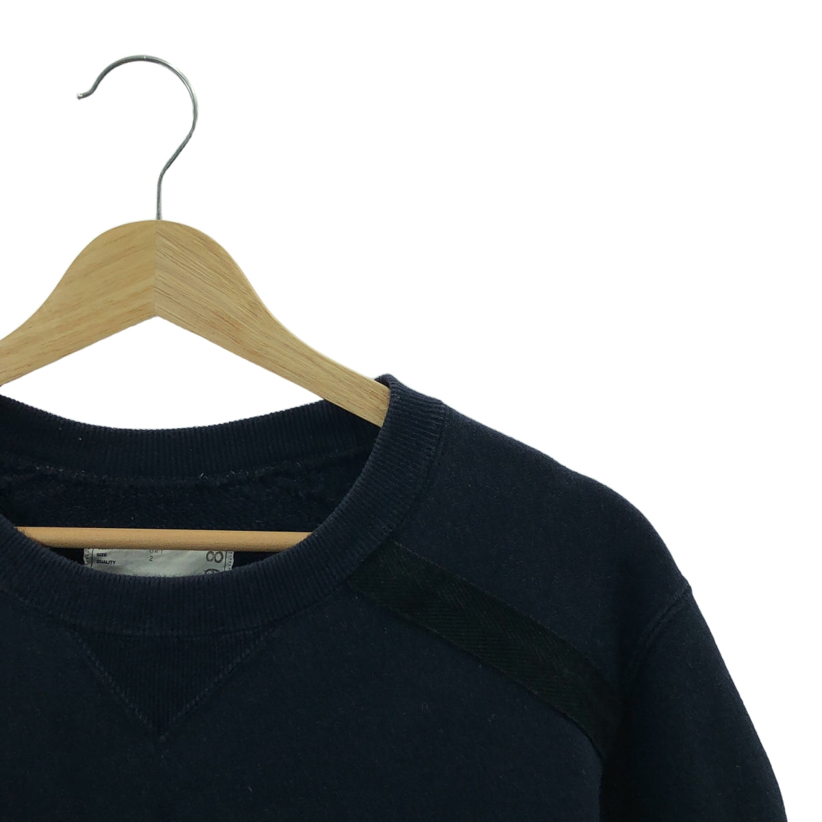 sacai | 帶子設計圓領衛衣 | 2 | 海軍藍 | 男款