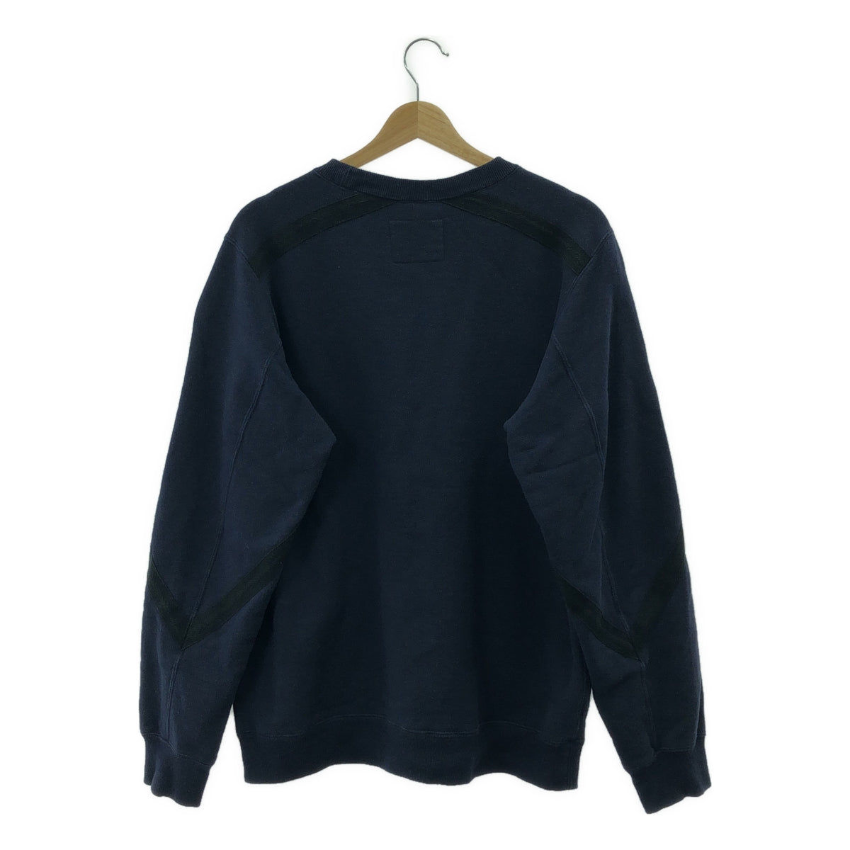 sacai | 帶子設計圓領衛衣 | 2 | 海軍藍 | 男款