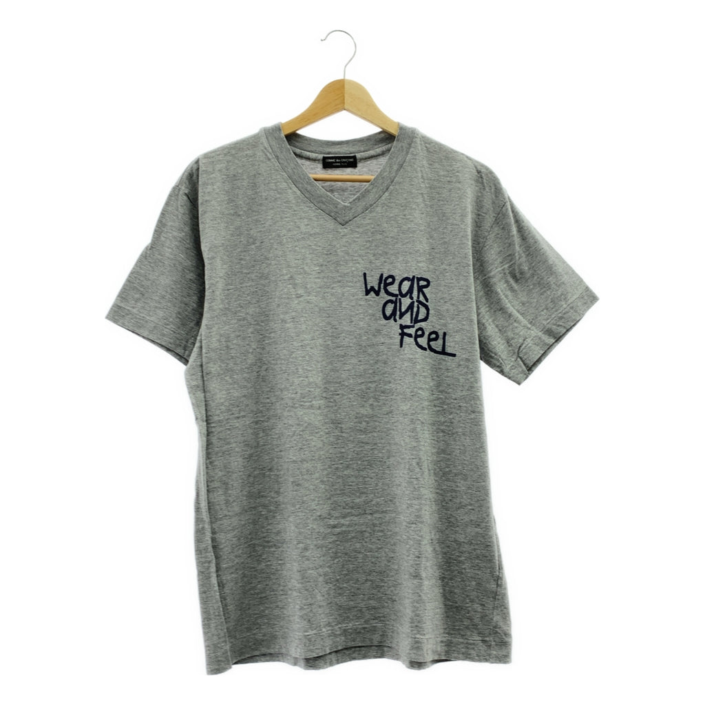 COMME des GARÇONS HOMME PLUS |西元 1997 年 |穿著舒適的印花 V 領 T 卹 |