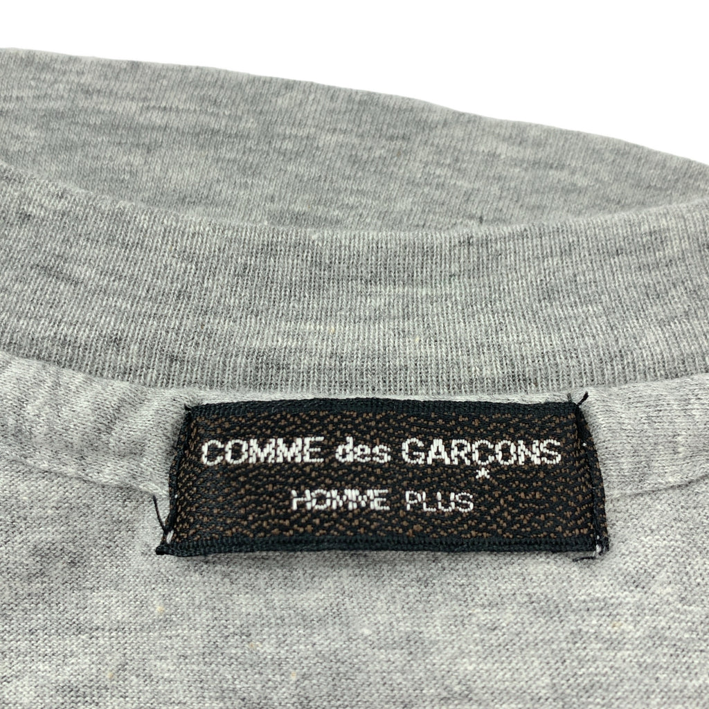 COMME des GARÇONS HOMME PLUS |西元 1997 年 |穿著舒適的印花 V 領 T 卹 |