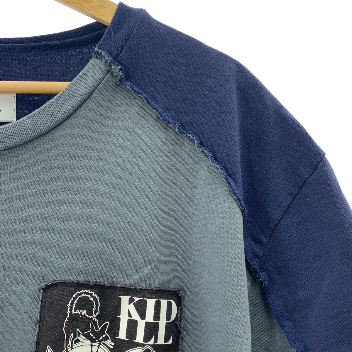 KIDILL / キディル | DOCKING PATCH T-SHIRT パッチ 再構築 カットソー | F | メンズ