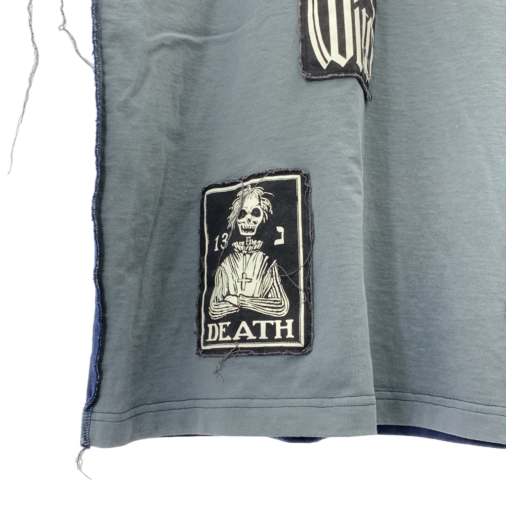 KIDILL / 키딜 | DOCKING PATCH T-SHIRT 패치 재구축 컷소우 | F | 남성
