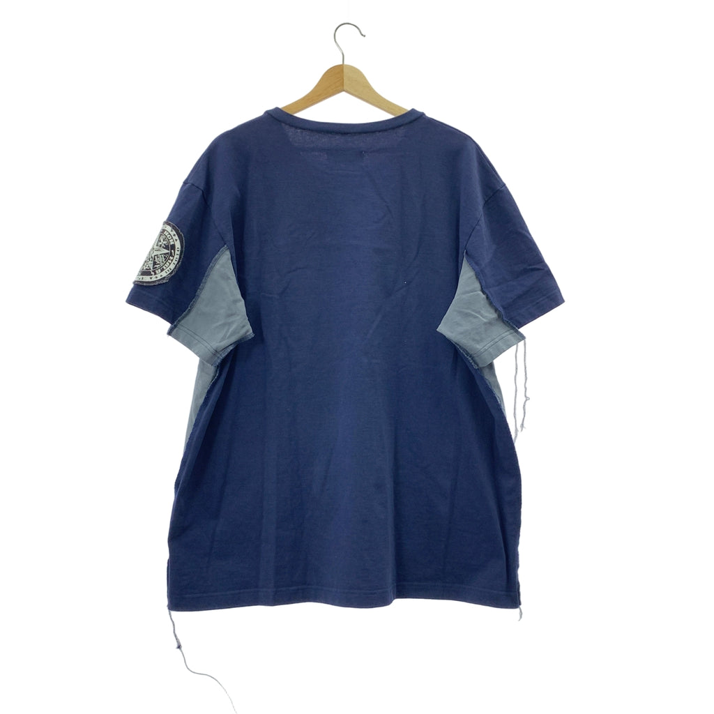 KIDILL / 키딜 | DOCKING PATCH T-SHIRT 패치 재구축 컷소우 | F | 남성
