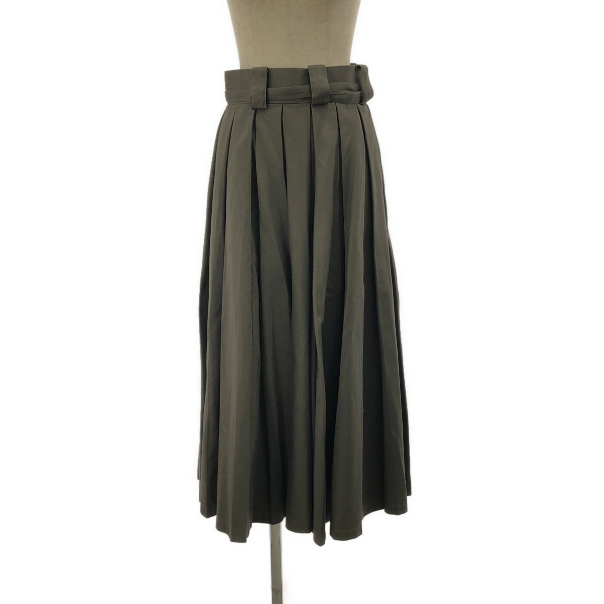 foufou / フーフー | super tuck long skirt スーパータックロングスカート | 0 | レディース