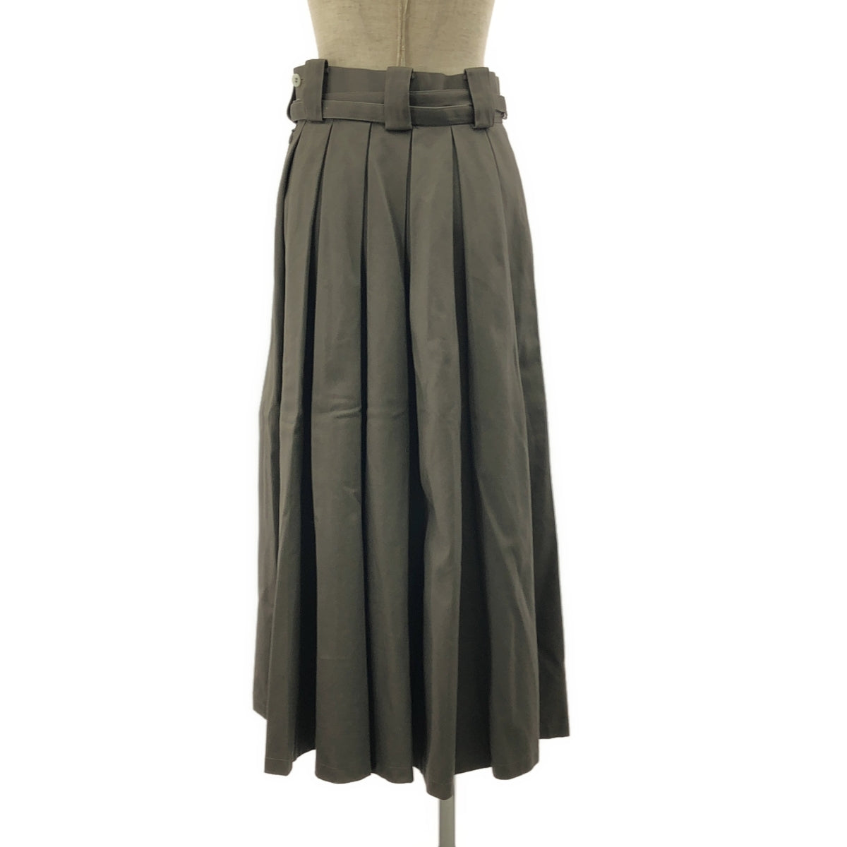 foufou / フーフー | super tuck long skirt スーパータックロングスカート | 0 | レディース