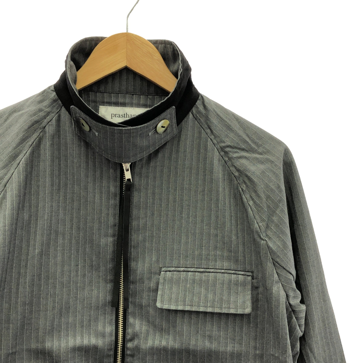 【新品】  prasthana / プラスターナ | short length blouson | M | グレー | メンズ