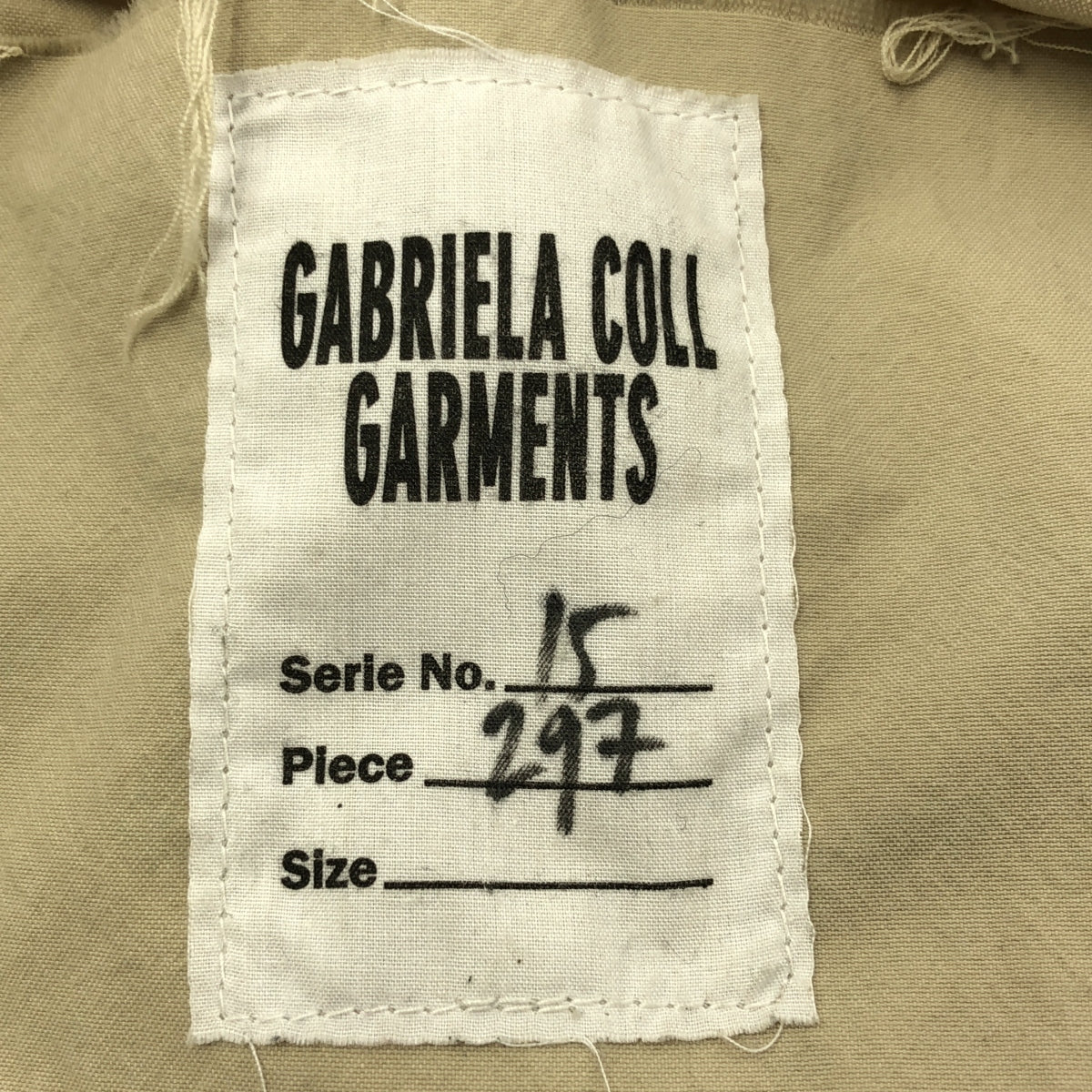 GABRIELA COLL GARMENTS / 가브리엘라 콜 가멘츠 | 2025SS | NO.297 SMALL CROSSED BAG 크로스바디 숄더백 유니섹스 |