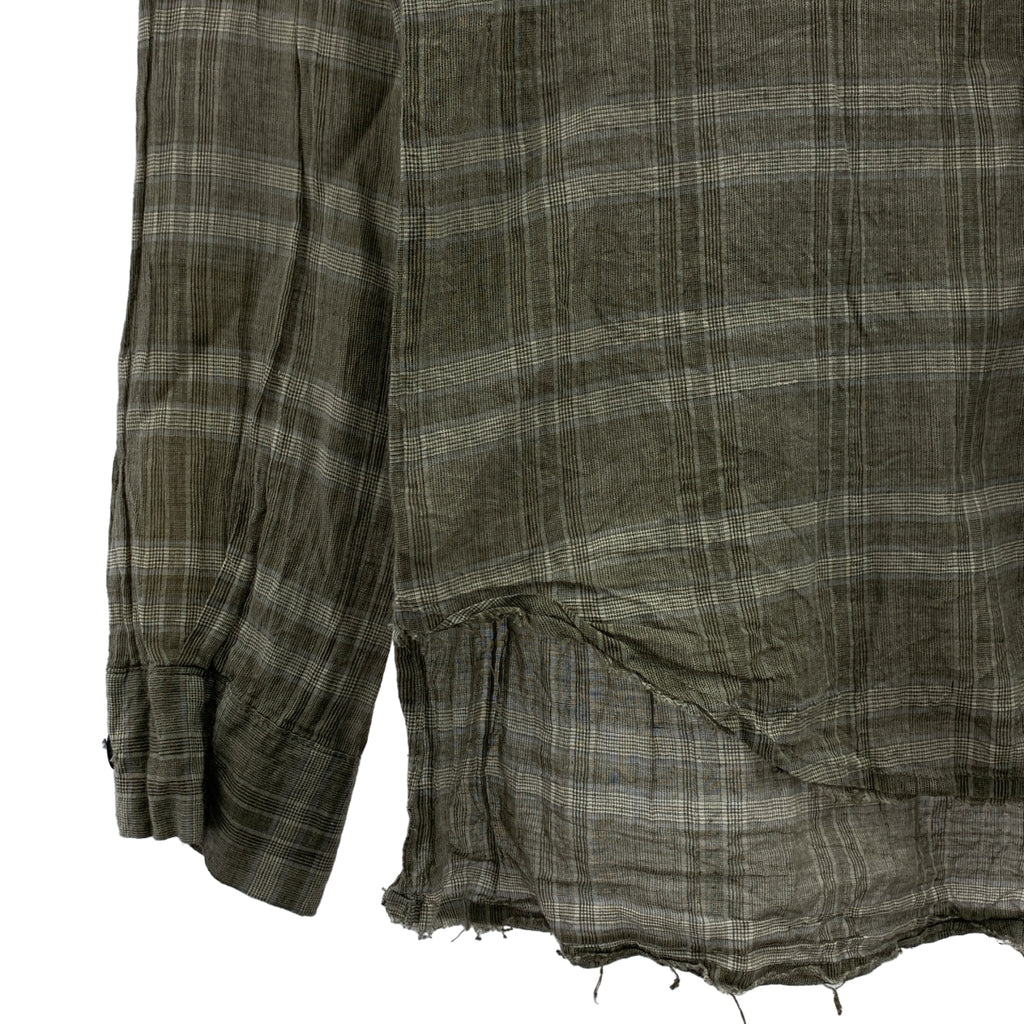 ensou / エンソウ | コットン チェック リボンシャツ | S | メンズ