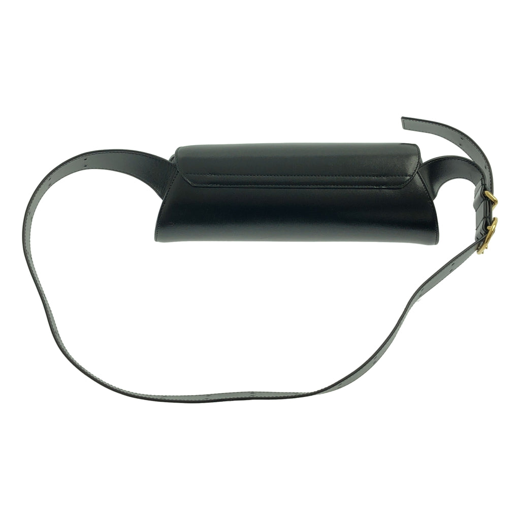 JIL SANDER / ジルサンダー | Cannolo / カンノーロ レザー ロゴ ショルダーバッグ |