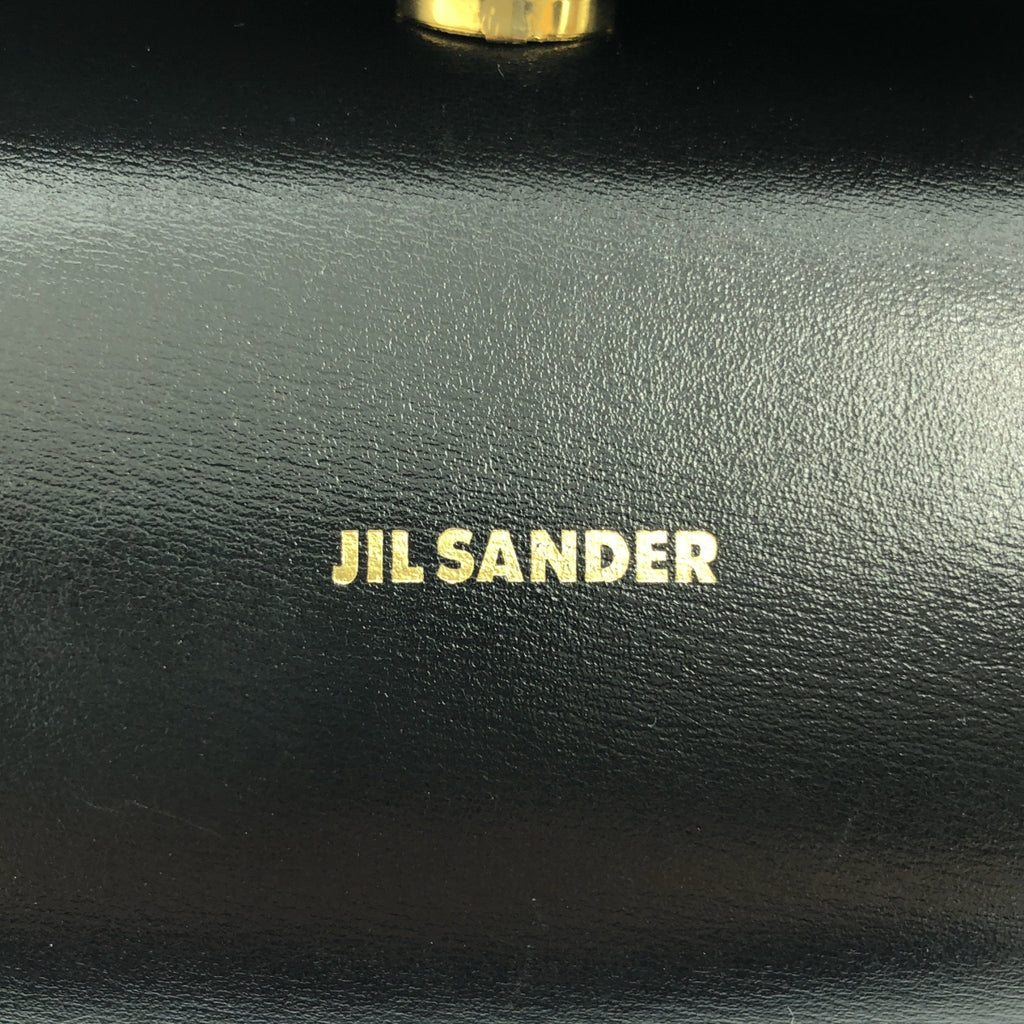 JIL SANDER / ジルサンダー | Cannolo / カンノーロ レザー ロゴ ショルダーバッグ |