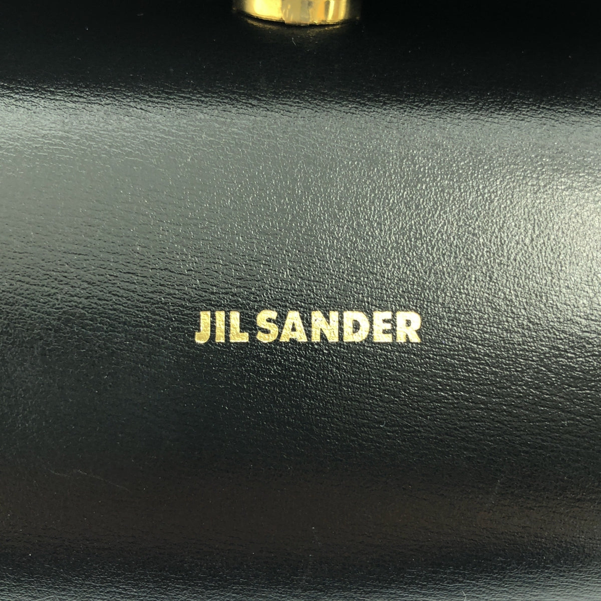 JIL SANDER / ジルサンダー | Cannolo / カンノーロ レザー ロゴ ショルダーバッグ |