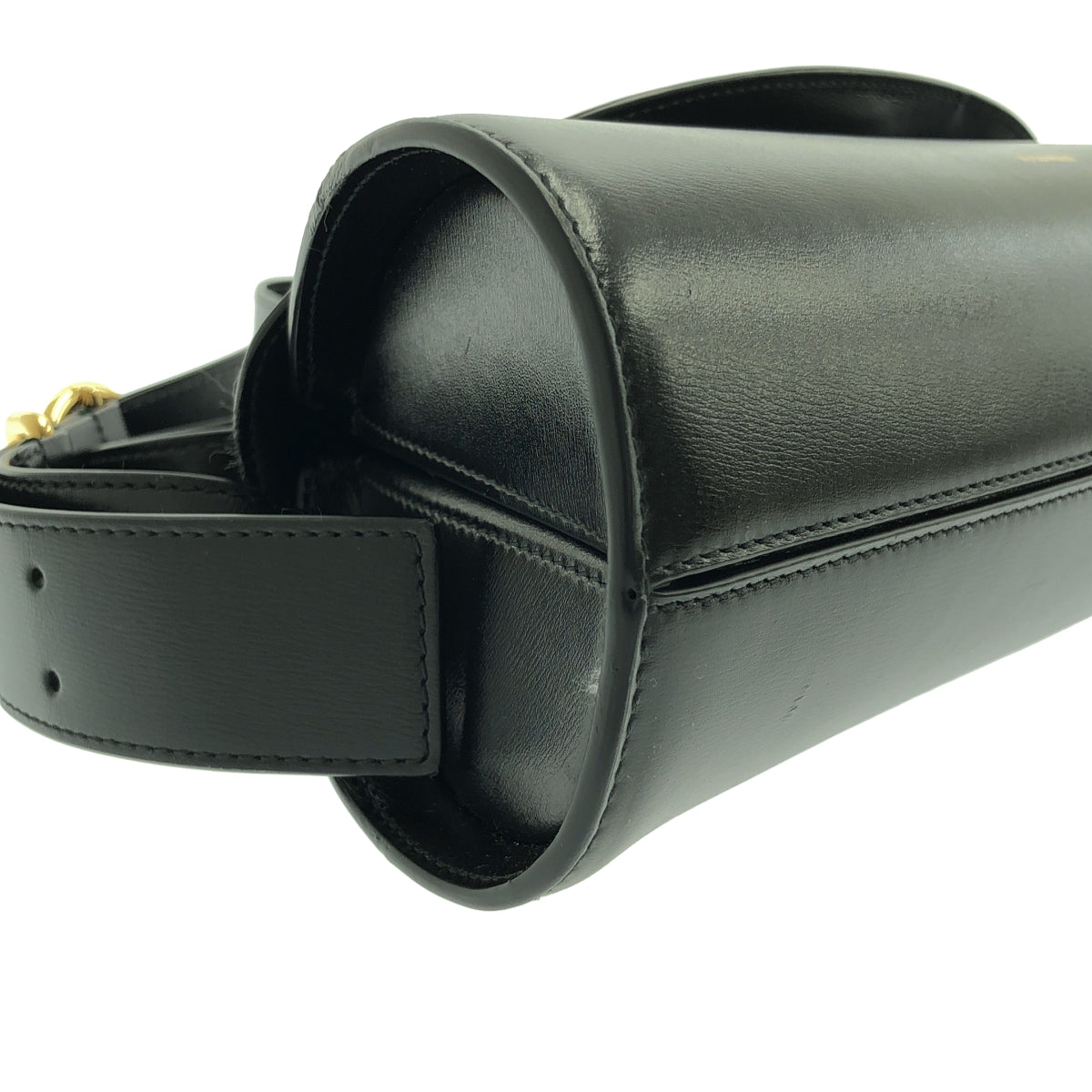 JIL SANDER / ジルサンダー | Cannolo / カンノーロ レザー ロゴ ショルダーバッグ |