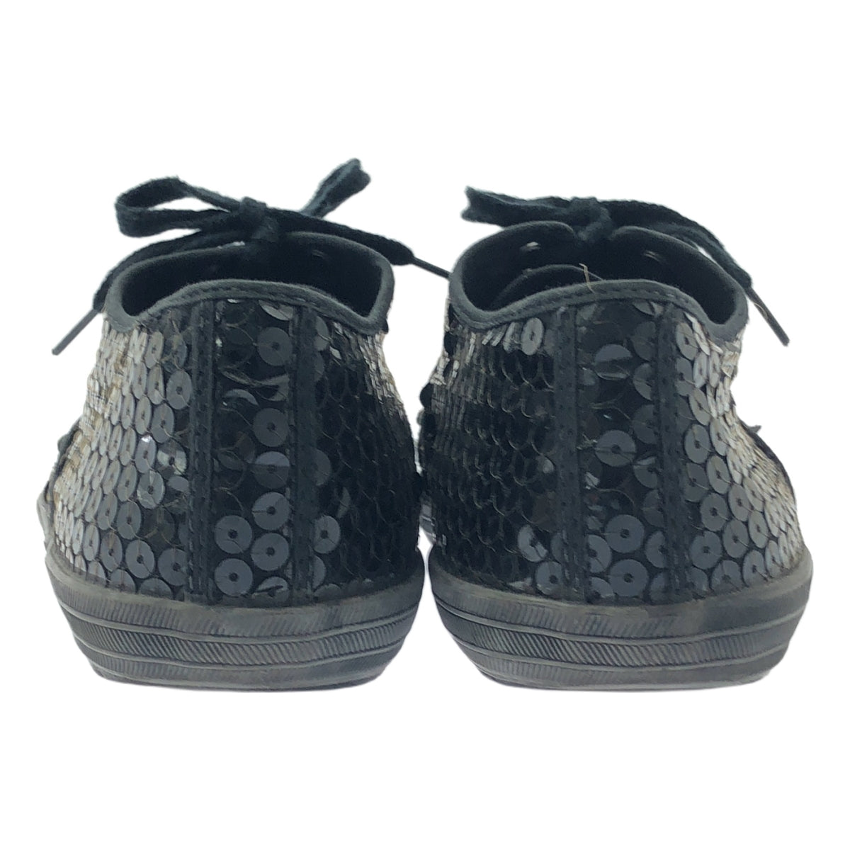 COMME des GARCONS / コムデギャルソン | スパンコール装飾スニーカー | 25 | ブラック | レディース