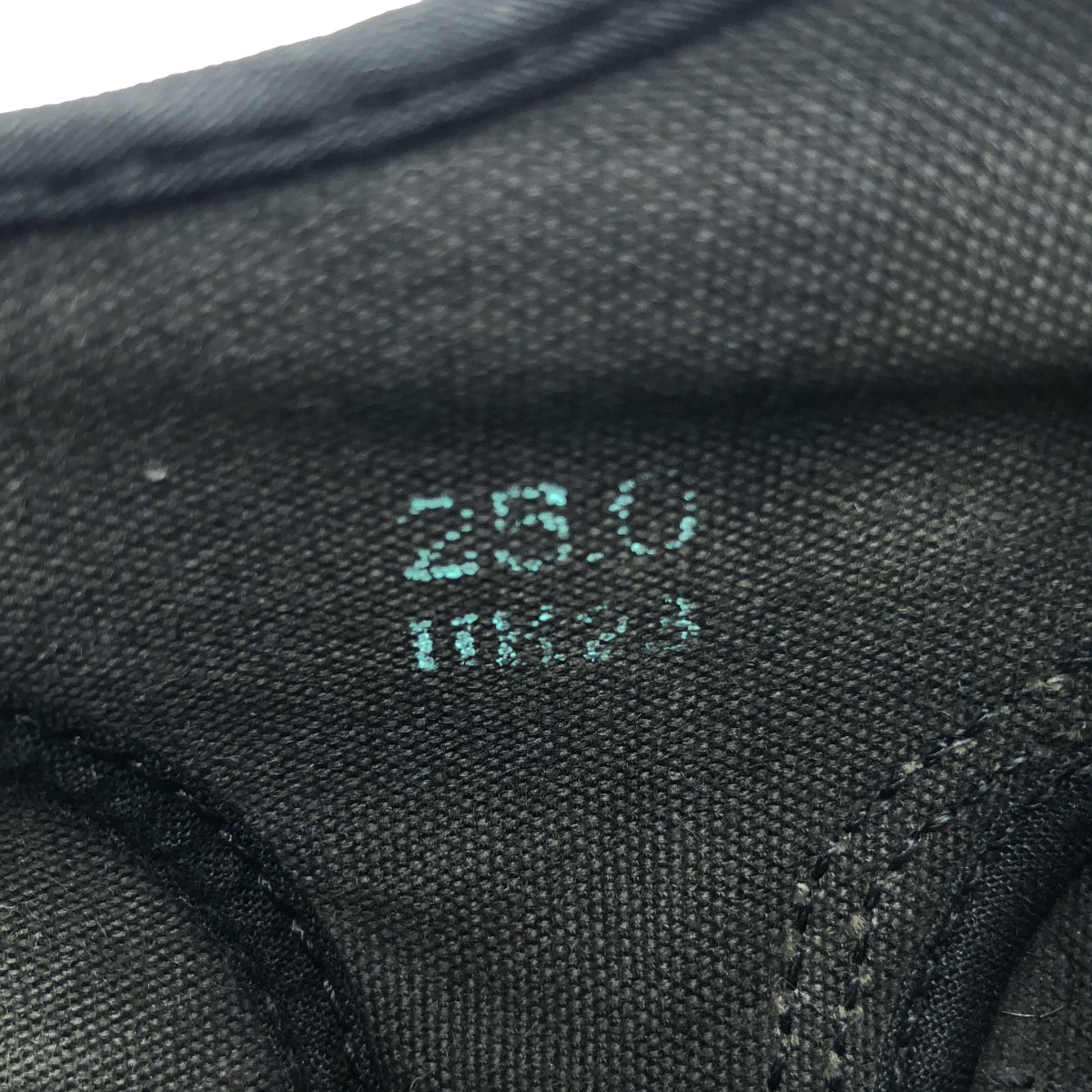 COMME des GARCONS / コムデギャルソン | スパンコール装飾スニーカー | 25 | ブラック | レディース