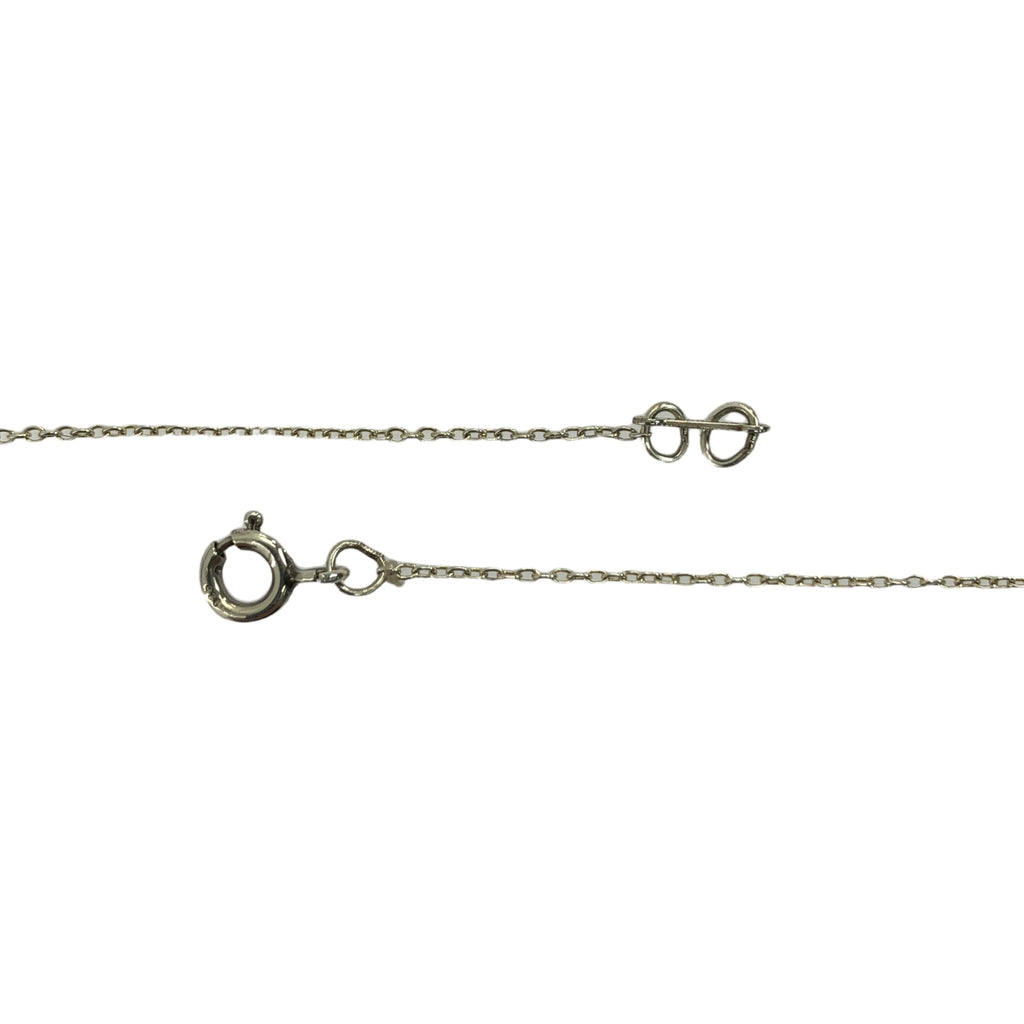 【美品】  Tiffany & Co / ティファニー | エルサ・ペレッティ シルバー925 スモールクロス ネックレス | シルバー | レディース