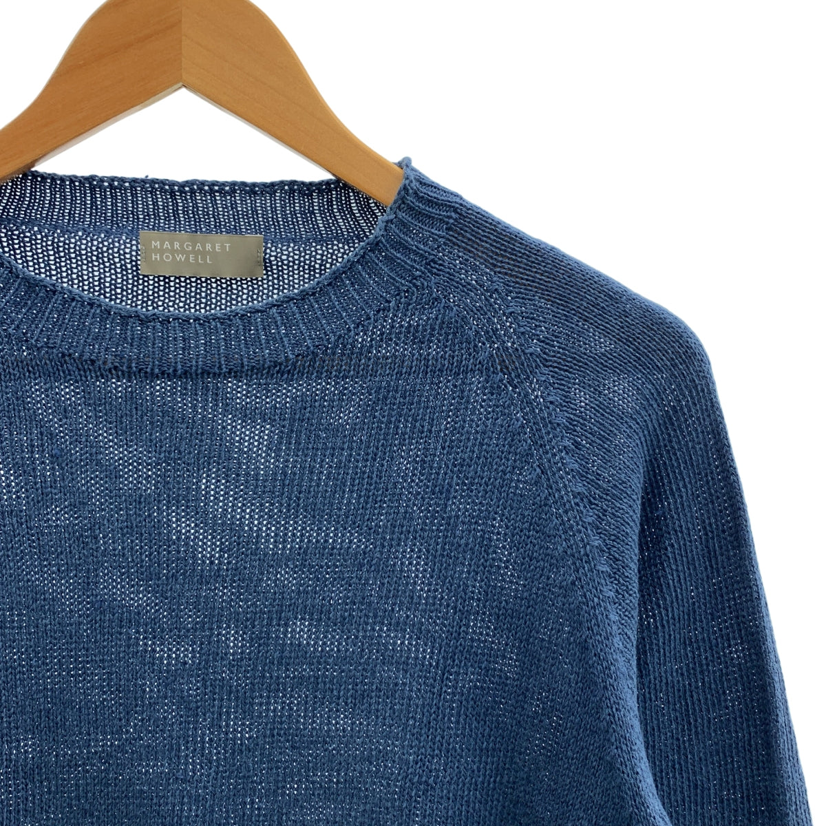 MARGARET HOWELL / マーガレットハウエル | LINEN COTTON リネン コットン ニット | 2 | レディース