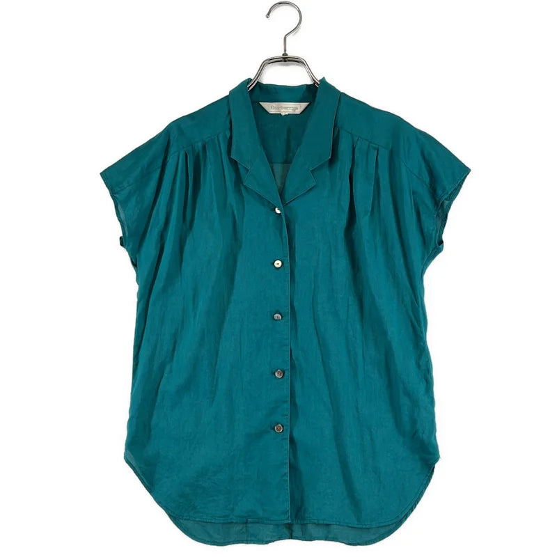 Burberrys / バーバリーズ | ロゴボタン オープンカラー シャツ |