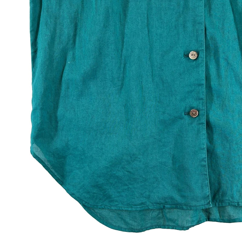 Burberrys / バーバリーズ | ロゴボタン オープンカラー シャツ |