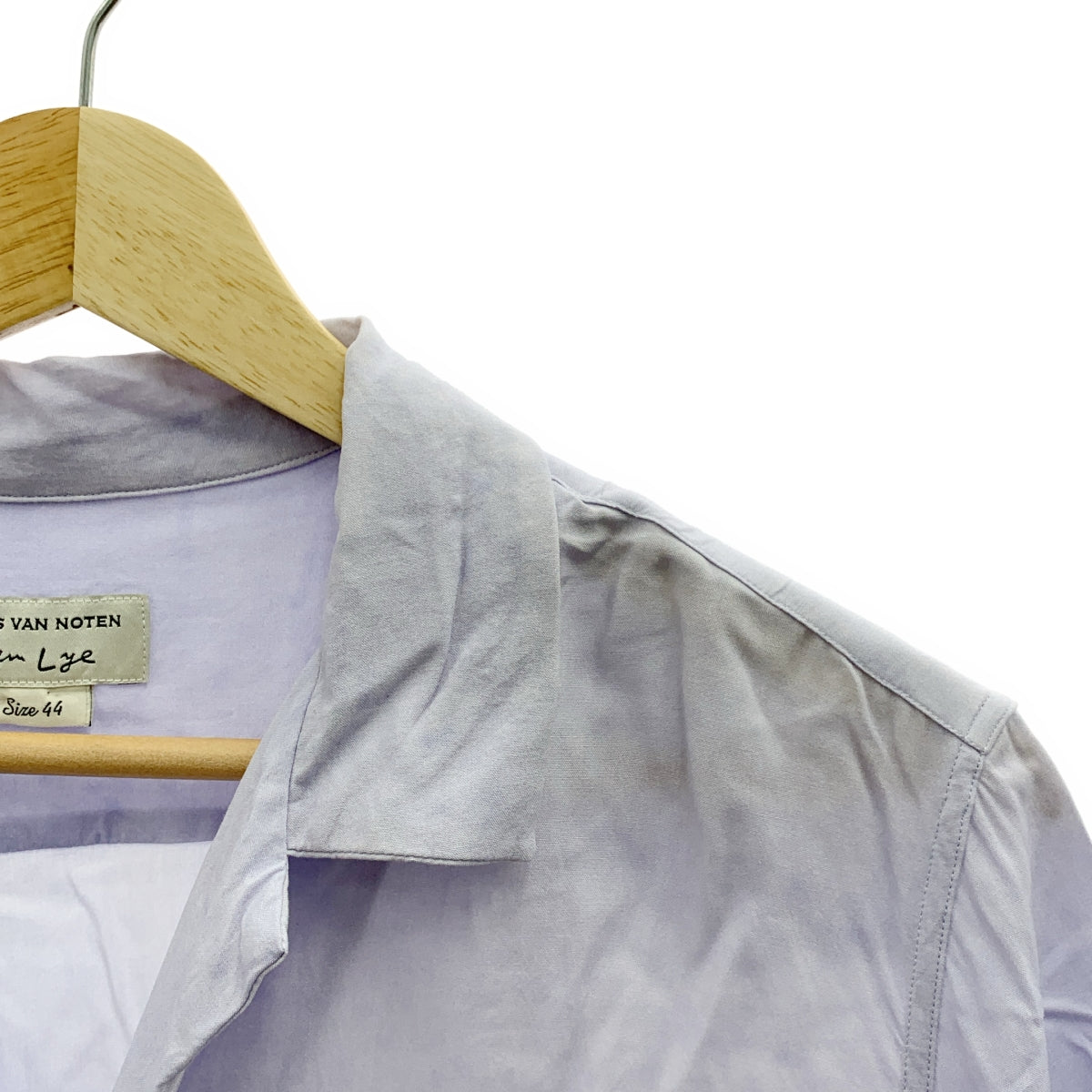 DRIES VAN NOTEN / 드리스 반 노튼 | × Len Lye / 렌 라이 레이온 오픈 컬러 셔츠 | 44 | 남성