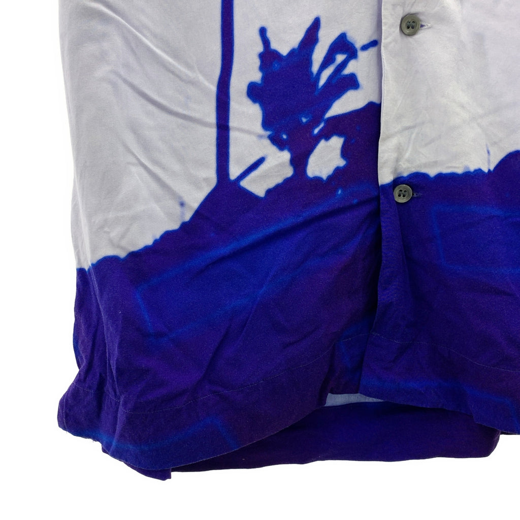 DRIES VAN NOTEN / 드리스 반 노튼 | × Len Lye / 렌 라이 레이온 오픈 컬러 셔츠 | 44 | 남성