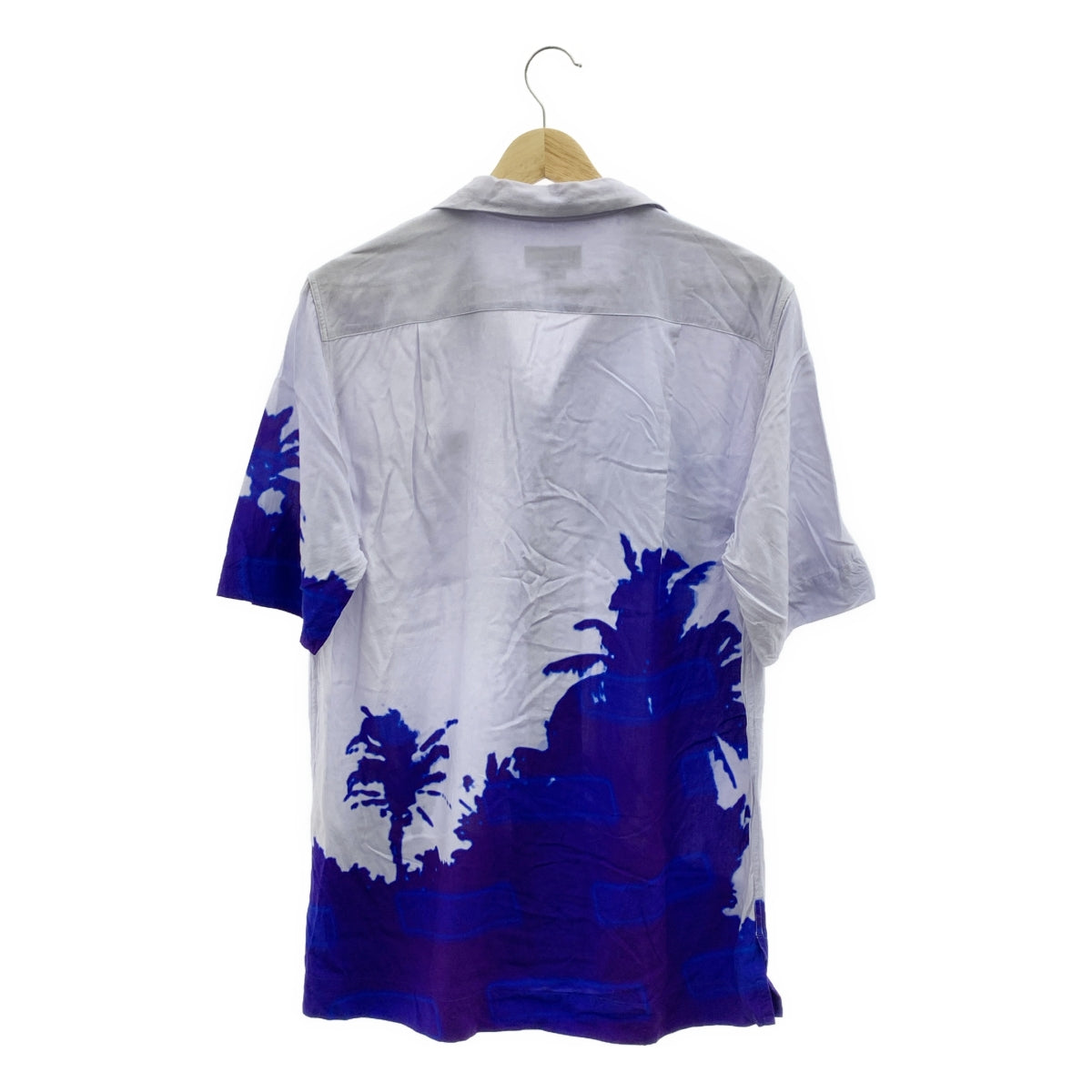 DRIES VAN NOTEN / 드리스 반 노튼 | × Len Lye / 렌 라이 레이온 오픈 컬러 셔츠 | 44 | 남성