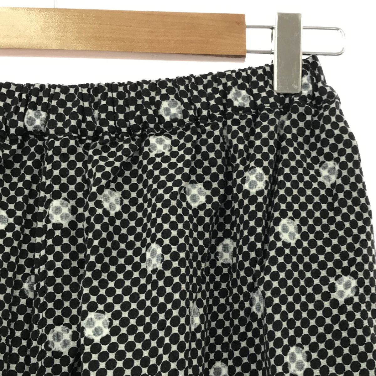 tao COMME des GARCONS | 2023SS | Polka dot easy wide pants | S | Black/White | Women's