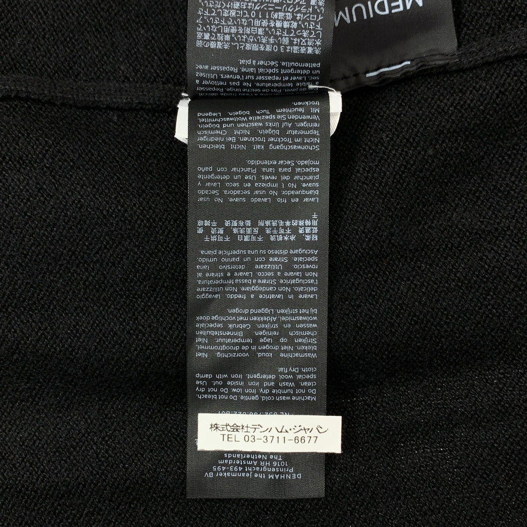 DENHAM | 美利奴羊毛針織開襟衫 | M |