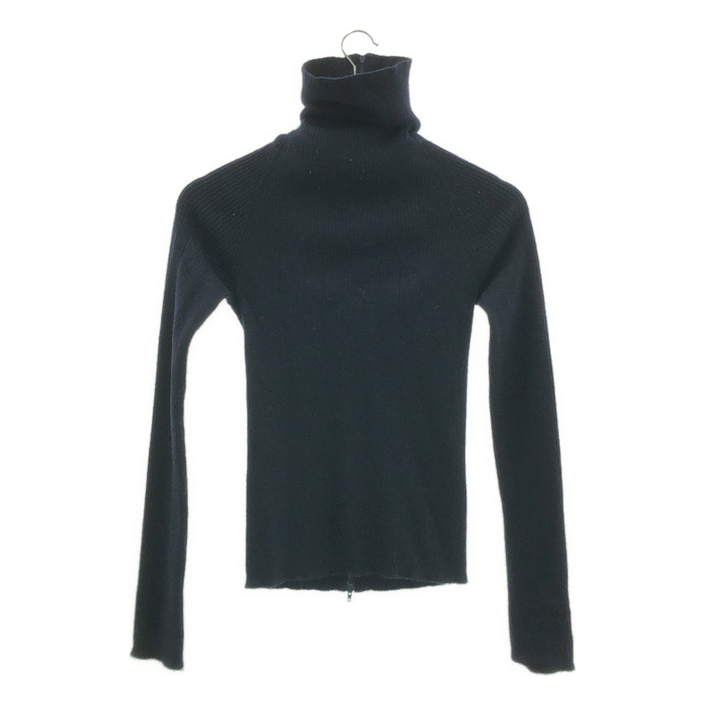 Yohji Yamamoto FEMME / ヨウジヤマモトファム | 2010AW | ウール ロングネック ジップ ジャケット | 2 | レディース