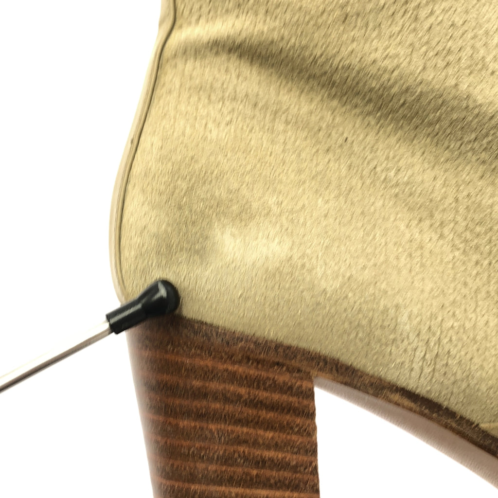 Maison Martin Margiela / 메종 마르탄 마르젤라 | 가죽 코듀로이 전환 힐 짧은 부츠 | 37 |