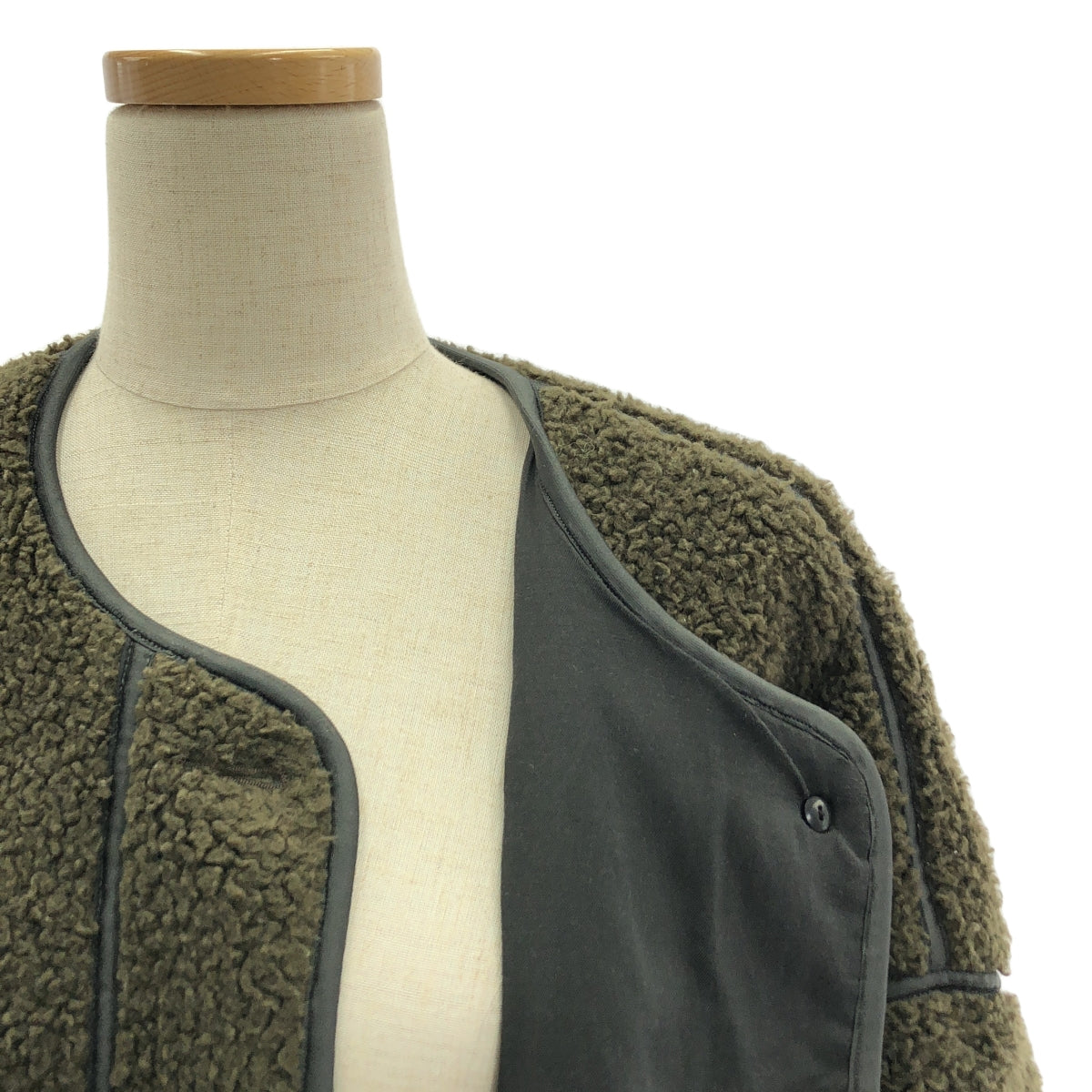 ARCHI / Archi | 2021AW | BOA FLEECE PIPING COAT | F | Women's