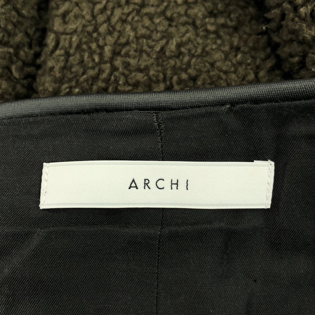 ARCHI / Archi | 2021AW | BOA FLEECE PIPING COAT | F | Women's