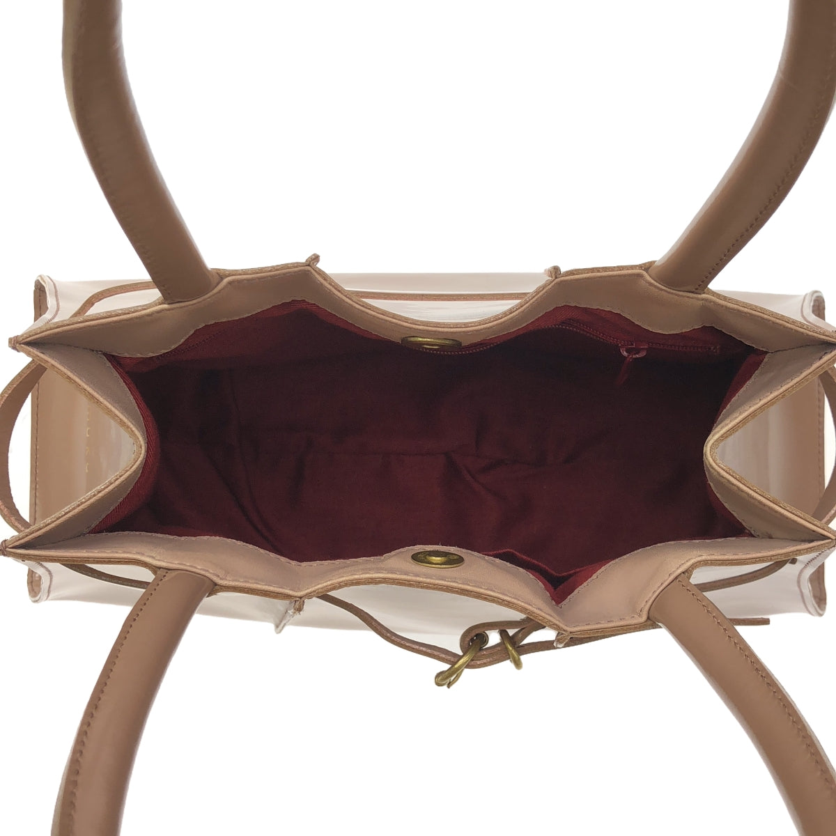 【美品】  muku / ムク | VERRE 785 レザー トートバッグ | ピンクベージュ | レディース