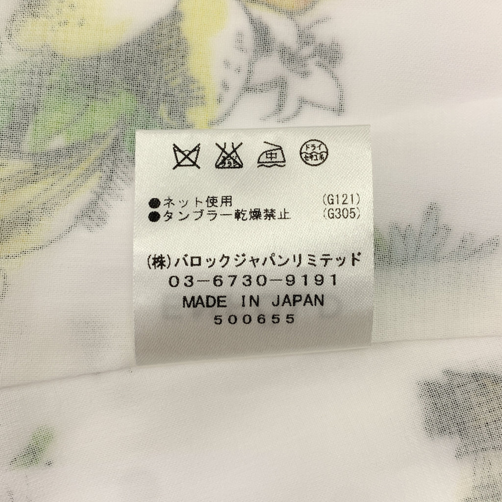 ENFOLD / 엠 폴드 | South Italy / 총무늬 변형 택 플레어 탱크 민소매 블라우스 / 튈 안감 | 38 |