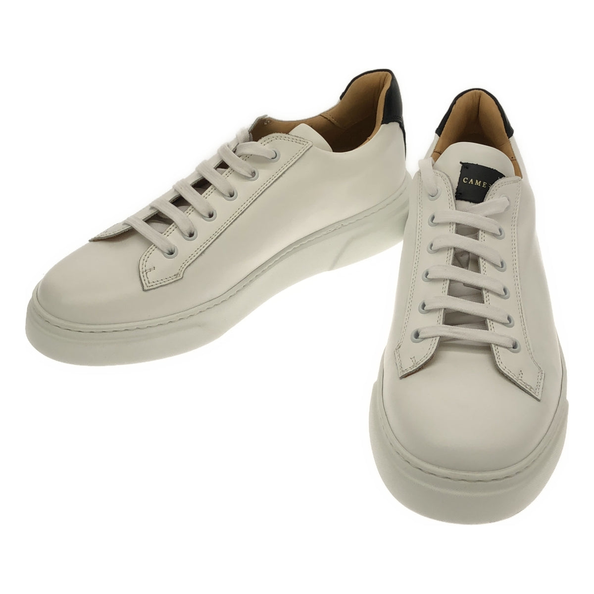 CAMERLENGO | Leather lace-up sneakers shoes | 42 | Men's