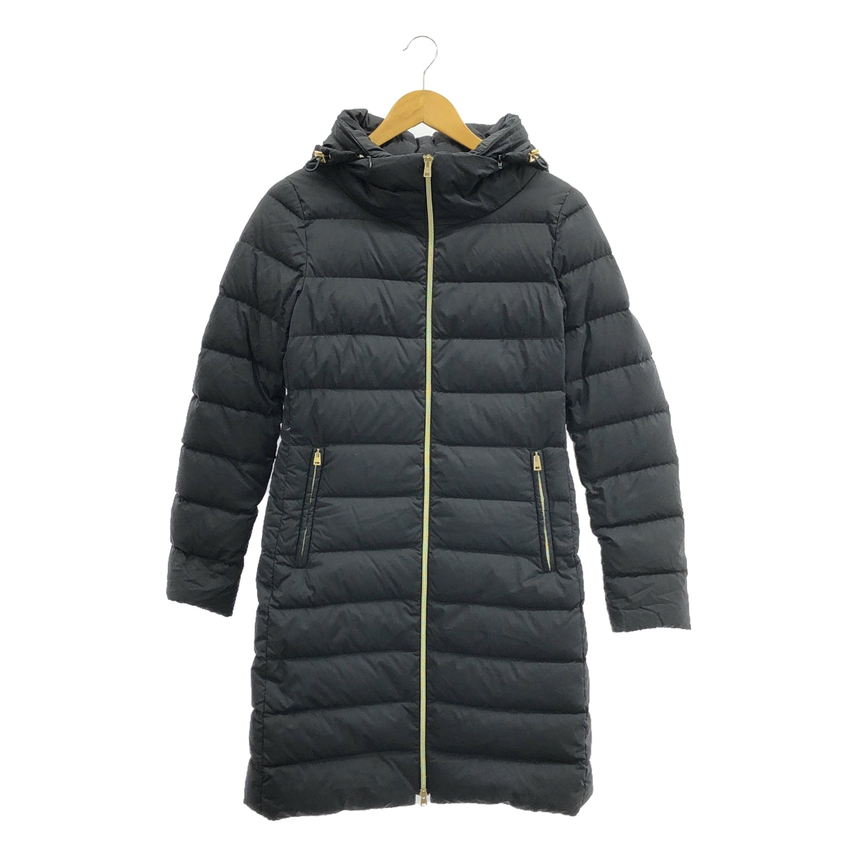 HERNO / ヘルノ | Down Coat / ダウンコート / フード着脱可 | 40 | ダークネイビー系 | レディース