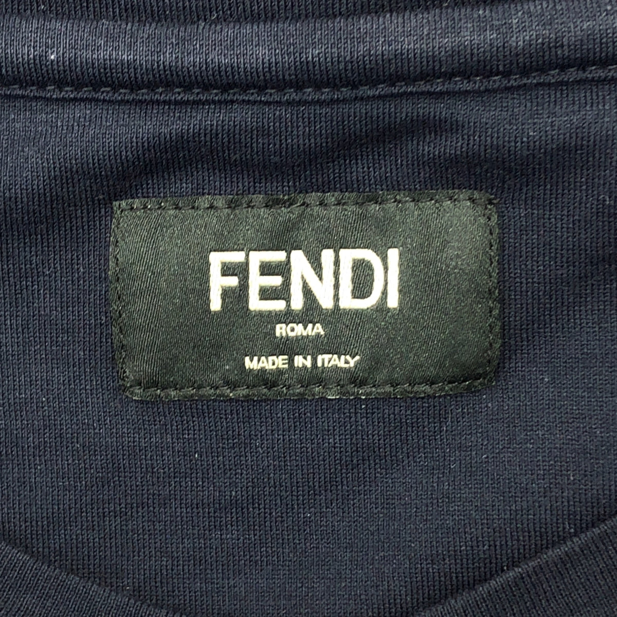 FENDI / フェンディ | コットン FFロゴ Tシャツ | M | メンズ