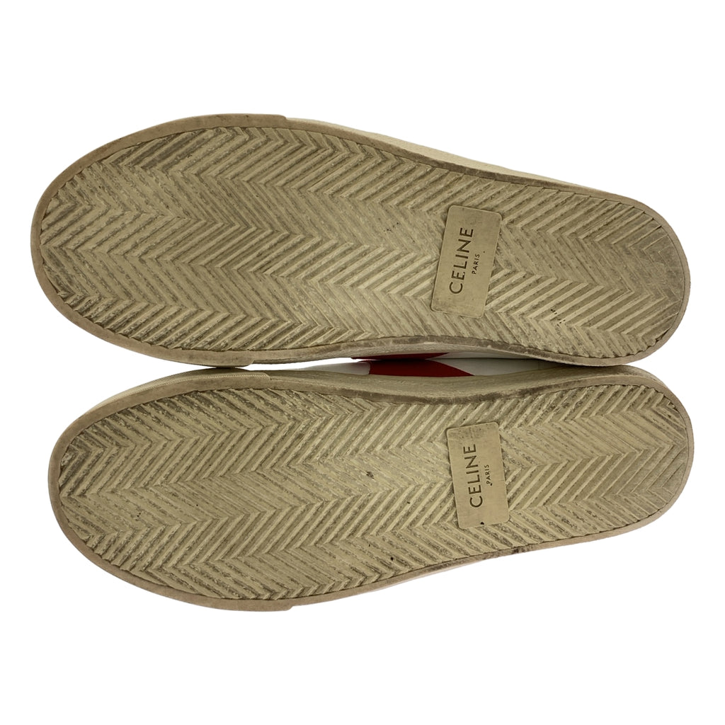 CELINE / セリーヌ | TRIOMPHE トリオンフ / レザー ハイカット スニーカー TR01M | 36 | レディース