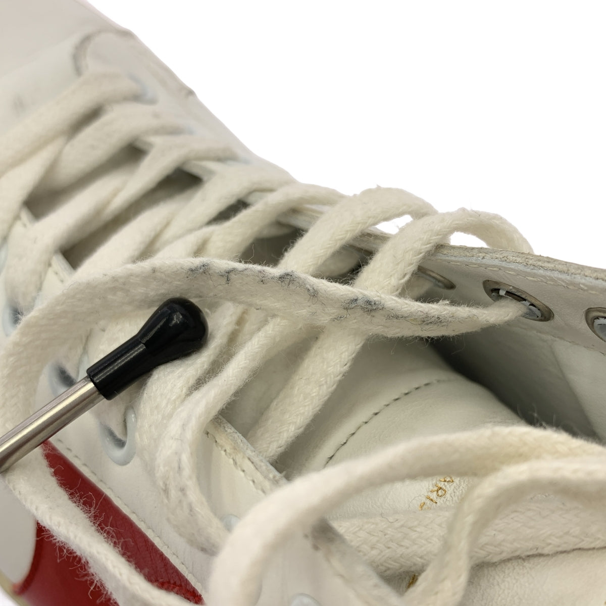 CELINE / セリーヌ | TRIOMPHE トリオンフ / レザー ハイカット スニーカー TR01M | 36 | レディース