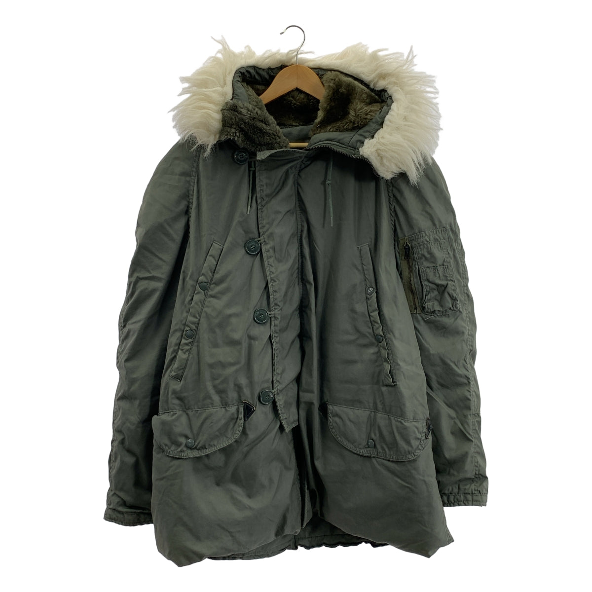 美國陸軍 / 美國軍用 | 1980 年代復古 N-3B 飛行夾克 | L 碼 | 男款