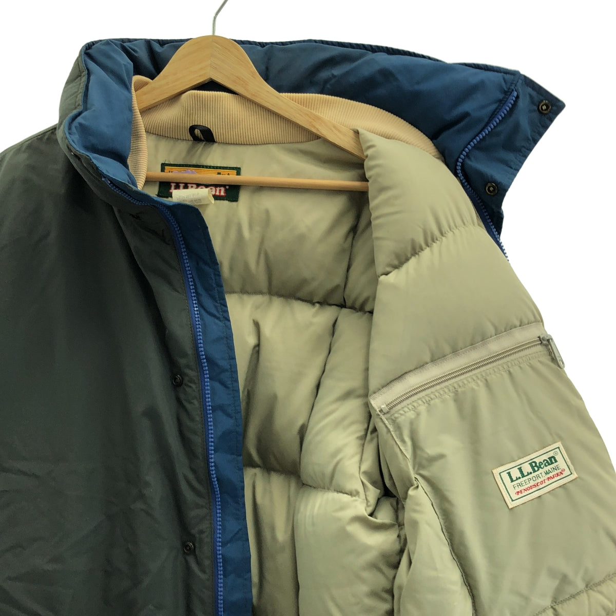 LL BEAN | 1980 年代 | 佩諾布斯科特派克大衣 | 羽絨派克大衣 | L 碼 | 男款