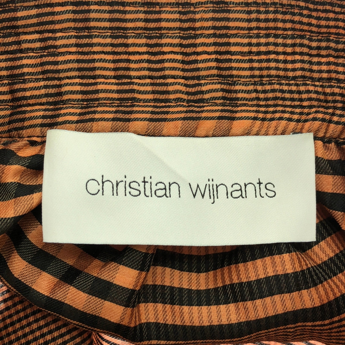 Christian Wijnants | 絲質混紡皮帶口袋洋裝 | 尺寸 34 | 女款