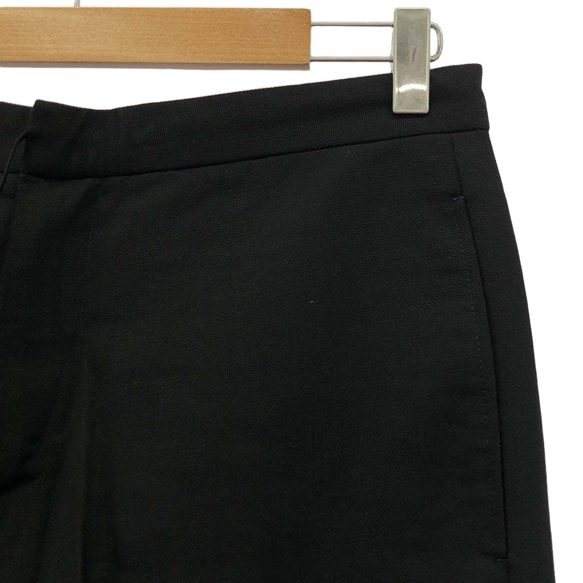 Maison Margiela / メゾンマルジェラ | 2017SS | Summer Wool Drawstring Trouser サマーウール ドローストリング パンツ | 46 | ブラック | メンズ