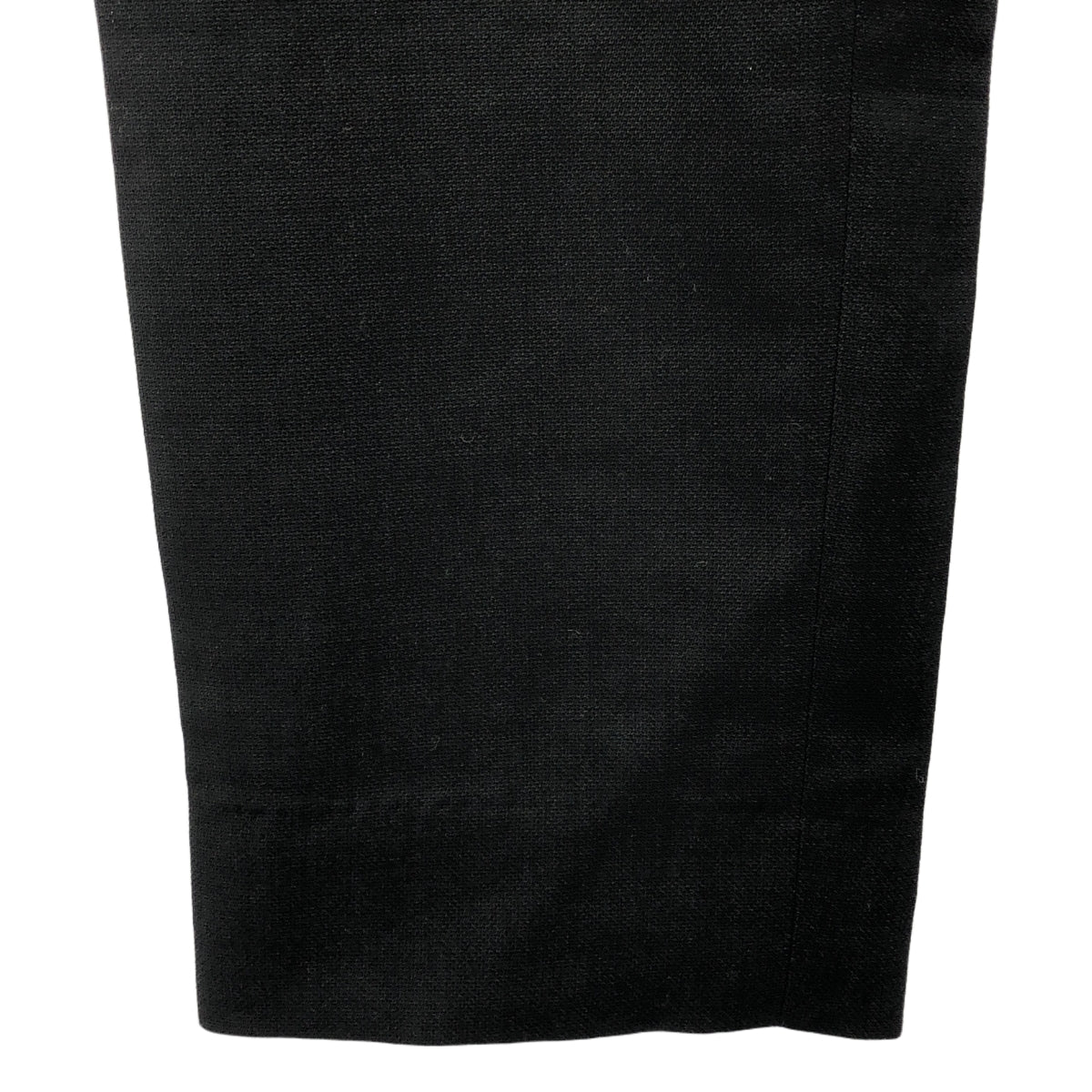 Maison Margiela / メゾンマルジェラ | 2017SS | Summer Wool Drawstring Trouser サマーウール ドローストリング パンツ | 46 | ブラック | メンズ