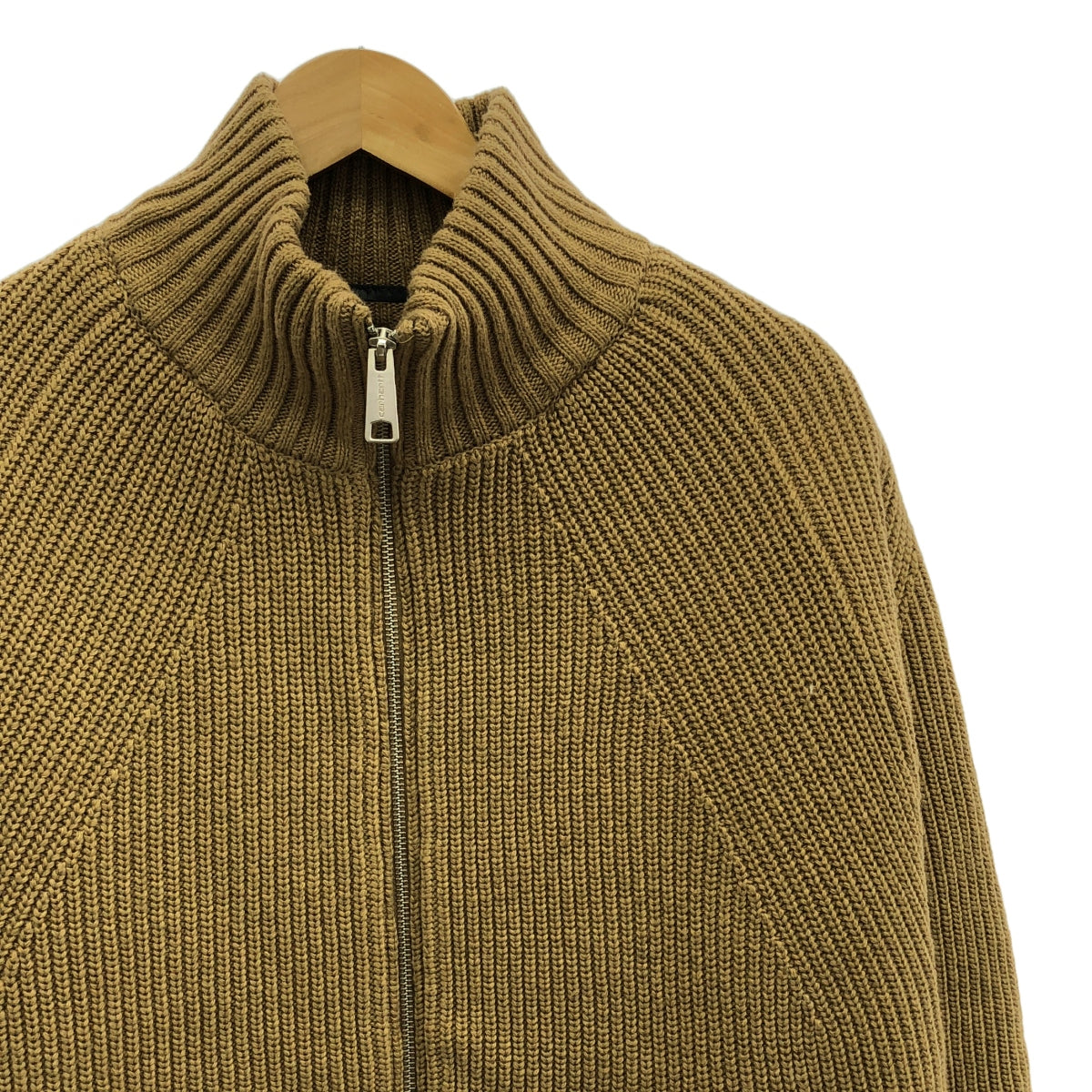 carhartt / カーハート | BANLEY SWEATER JACKET リブニット 中綿 ジャケット | L | ブラウン | メンズ