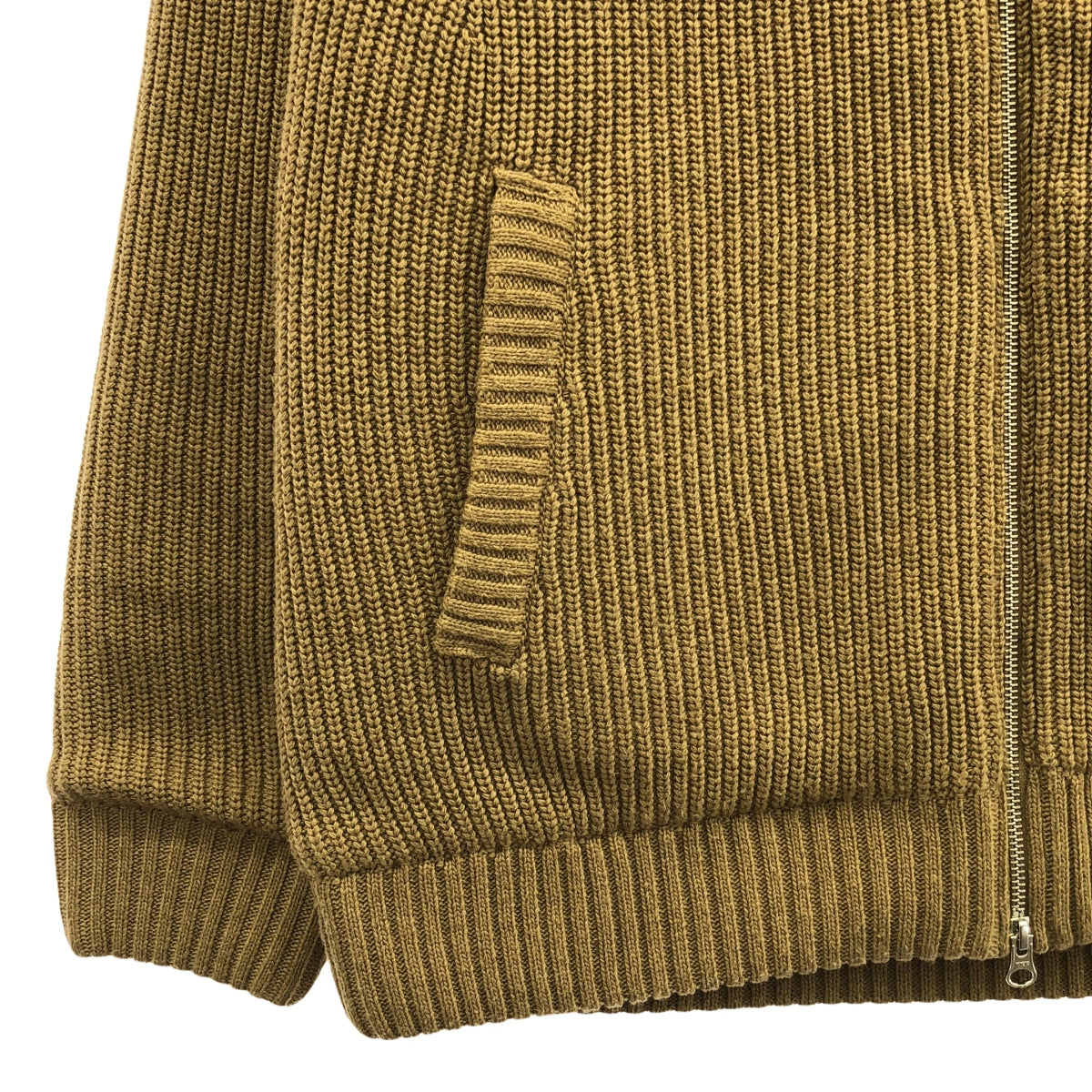 carhartt / カーハート | BANLEY SWEATER JACKET リブニット 中綿 ジャケット | L | ブラウン | メンズ